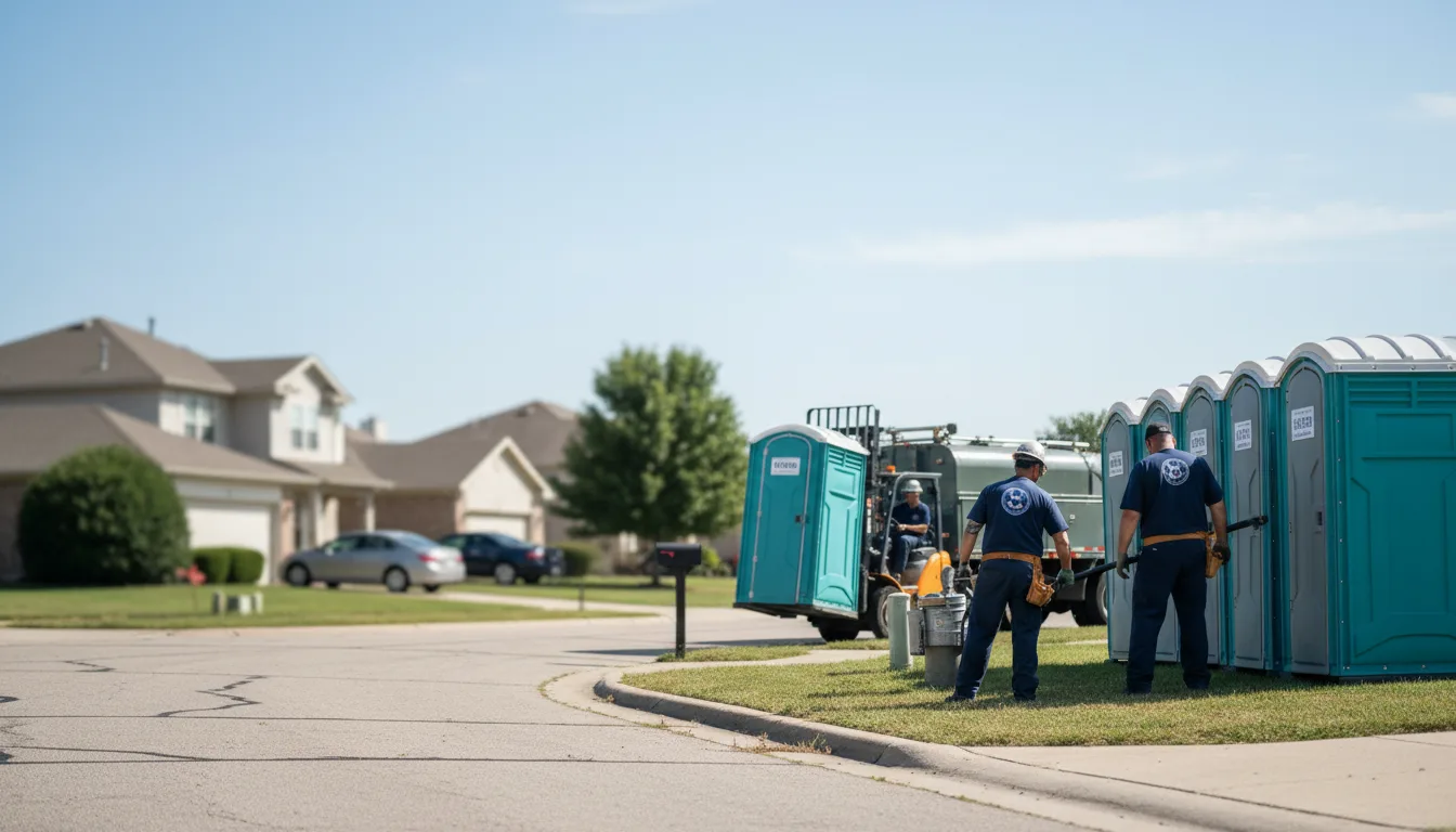 Porta Potty Rental in Sterling, MI near me